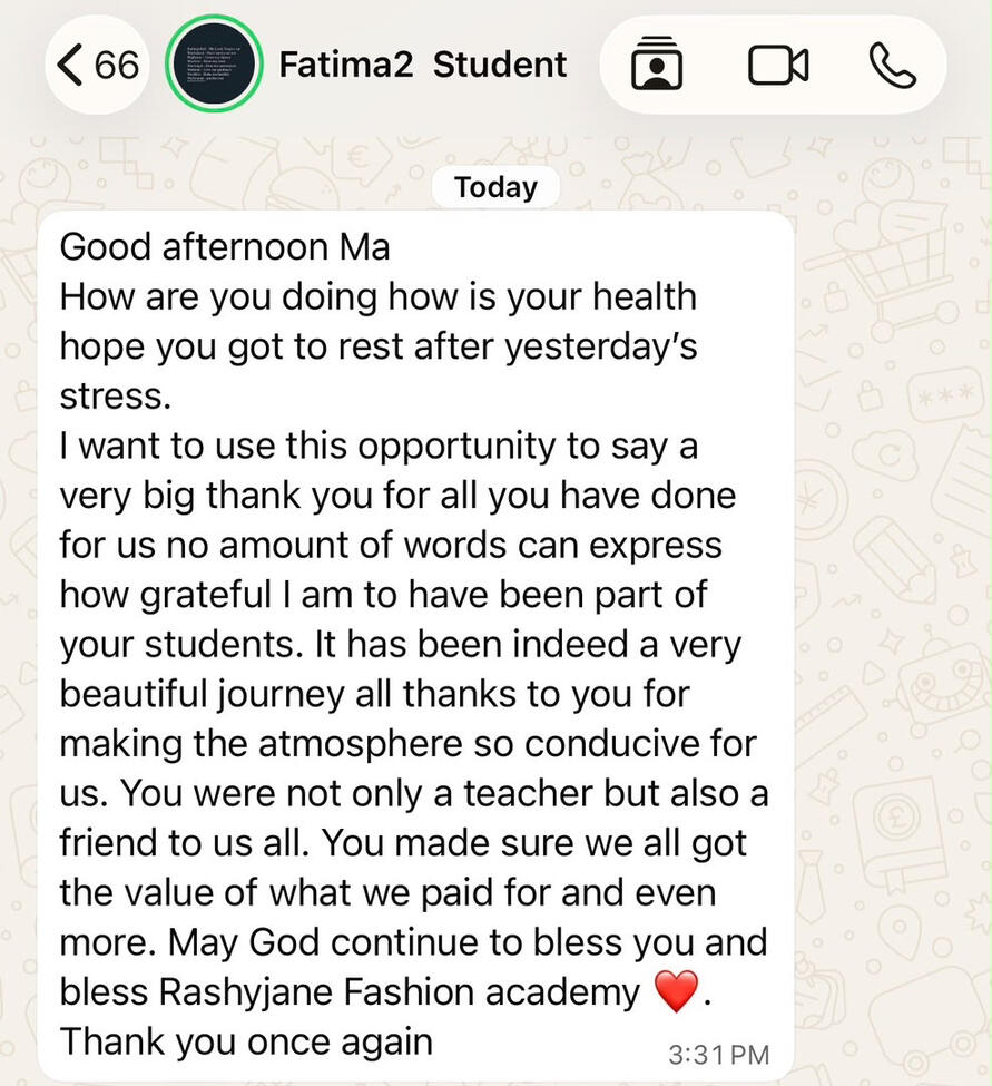 Gratuful Student